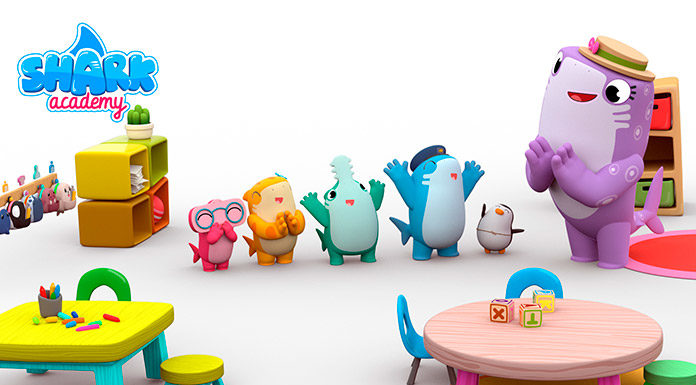 Animation from Spain presenta su guía 2021 en Kidscreen Summit, donde participa con doce empresas shark academy birdland