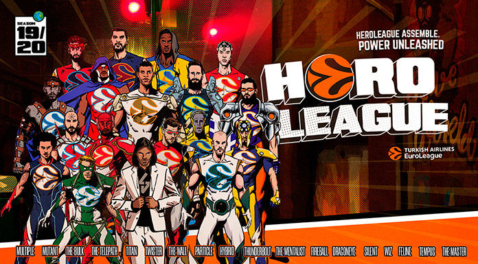 La Euroliga de baloncesto lanza una miniserie de animación con el dibujante español Fernando Blanco heroleague