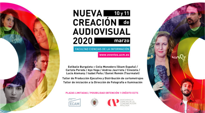 La Facultad de Ciencias de la Información de la Universidad Complutense y la ECAM celebran la tercera edición de Nueva Creación Audiovisual