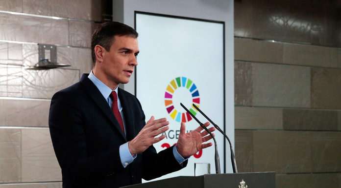 pedro sánchez marzo 2020