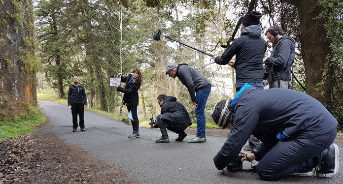 Las AIEs y el cine español, ante la prueba de resistencia que supone la Covid-19 Foto rodaje