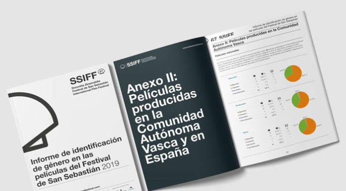 El Festival de San Sebastián amplía su primer informe de identificación de género INFORME DE GENERO