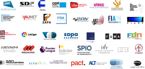 El audiovisual europeo une fuerzas para pedir medidas urgentes que salvaguarden el presente y el futuro del sector audiovisual europeo