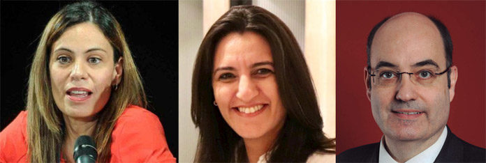 Tábata Vilar, Mariam El Bacha y Jaume Tarrazón