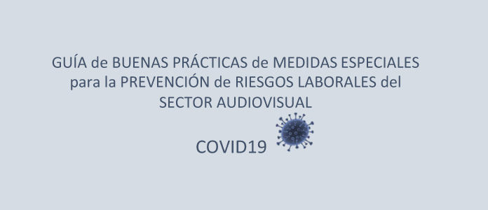 El ICAA difunde una Guía única de buenas prácticas para rodajes y producción audiovisual, consensuada con el sector