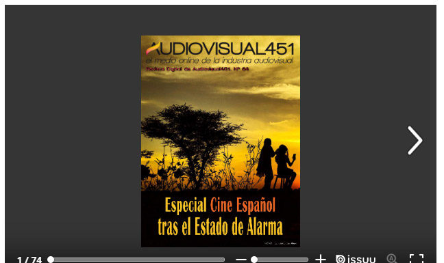 Revista Especial Cine Español tras el Estado de Alarma – Audiovisual451