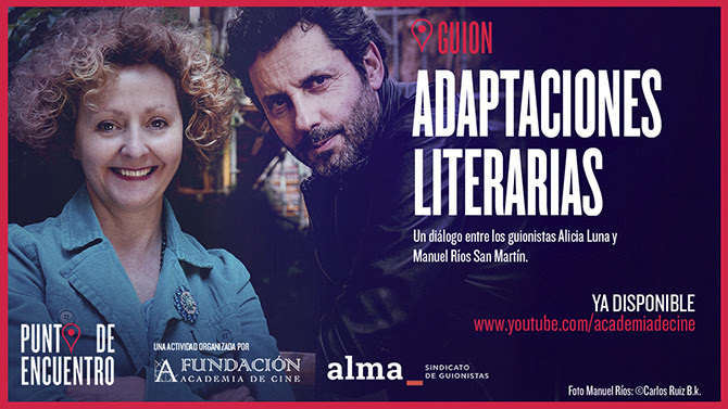 Las adaptaciones literarias centran la nueva entrega online ‘Punto de encuentro’ de la Academia de cine