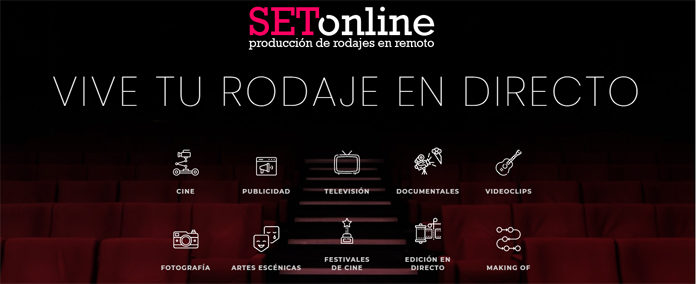 NRD Multimedia crea la plataforma SetOnline para controlar los rodajes en remoto