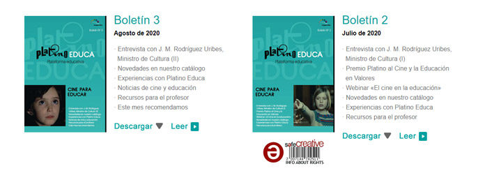 Se publica el tercer número del Boletín de Platino Educa