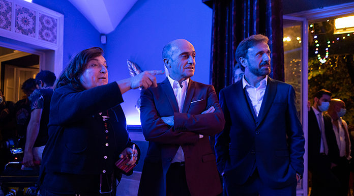 Ana Murugarren rueda ‘García y García’, comedia que reúne a José Mota y Pepe Viyuela García y García rodaje