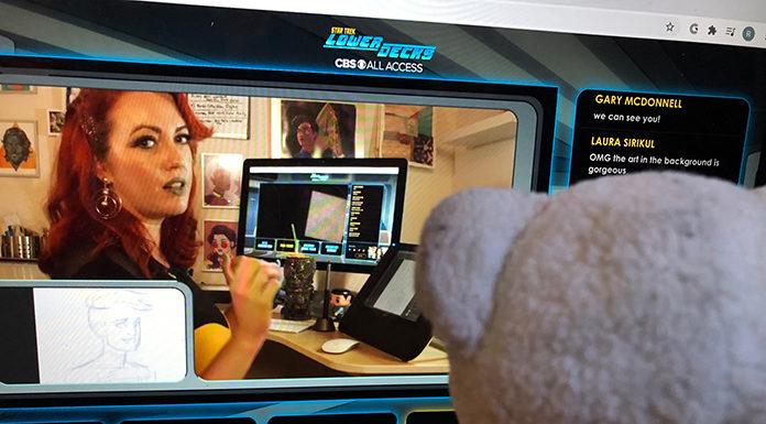 Raimundo Hollywood transportado a la premiere de ‘Star Trek: Lower Decks’ Raimundo Hollywood Star Trek Low Deck