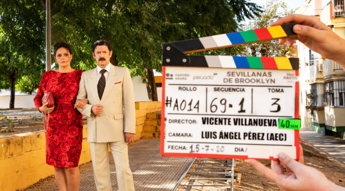 Vicente Villanueva finaliza el rodaje de ’Sevillanas de Brooklyn’, producida por Capitán Araña y Pecado Films
