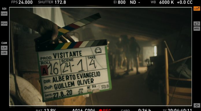 Se rueda ‘Visitante’, primer largometraje de Alberto Evangelio, producido por Beniwood Producciones