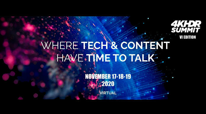 Abierta la inscripción para la 4K-HDR Summit 2020 4K HDR Summit 2020