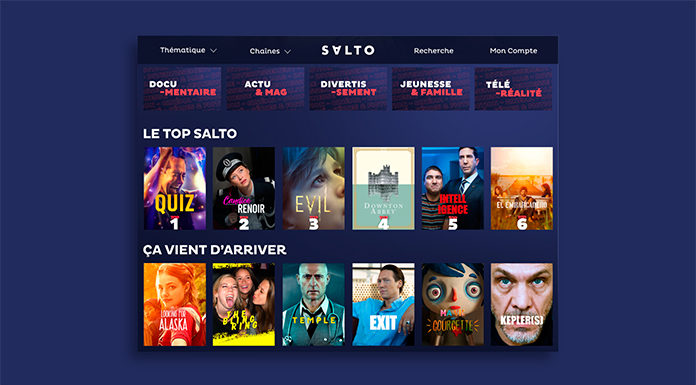 La nueva OTT Salto comienza su andadura en Francia a 6,99 euros el mes Salto