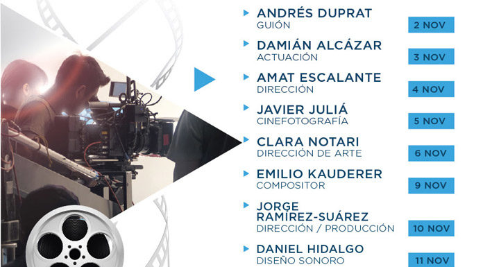 Platino Industria organiza el ciclo de 10 seminarios del Taller online: ¿Cómo hacer una película de principio a fin?
