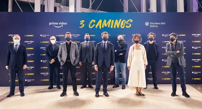 La serie ‘3 Caminos’ se presenta en casa a tres días de su estreno internacional: «Galicia ha invertido y ha acertado» 3 Caminos presentación
