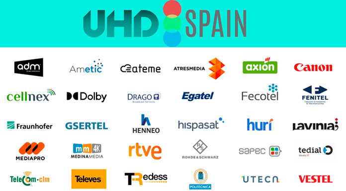 RTVE presidirá la nueva asociación UHD Spain, que nace con 30 socios UHD Spain fundadores