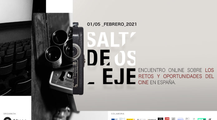 El presente y futuro del cine, en el encuentro virtual de conferencias y talleres ‘Saltos de eje’ del 1 al 5 de febrero