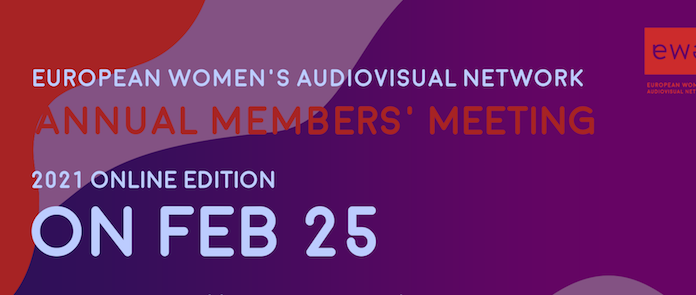 La asociación europea de mujeres cineastas Ewa Network celebra su evento anual el 25 de febrero, por primera vez online