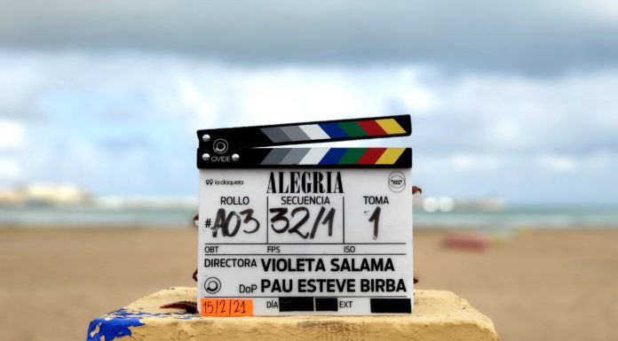 Violeta Salama debuta en la dirección con ‘Alegría’, que se rueda en febrero y marzo