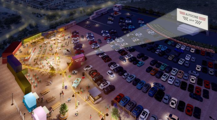 Málaga prevé abrir en verano el segundo autocine más grande de España