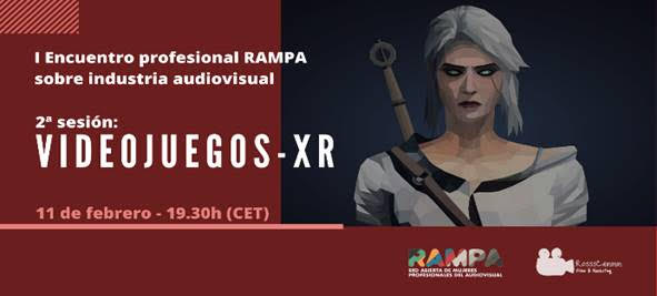 El directorio de mujeres profesionales del audiovisual RAMPA cuenta ya con versión en inglés y lanza varios webinars