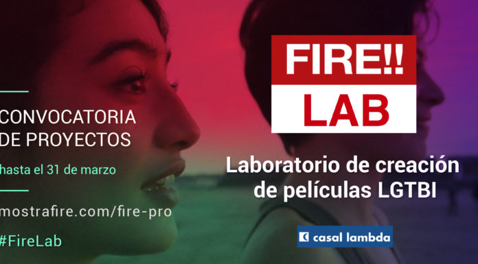 Abierta la convocatoria de FIRE!! LAB, un nuevo laboratorio para impulsar el desarrollo de películas de temática LGBTI