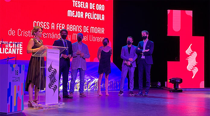 ‘Coses a fer abans de morir’ de Miguel Llorens y Cristina Fernández, Tesela de Oro del 18º Festival de Cine de Alicante 18 festival de alicante