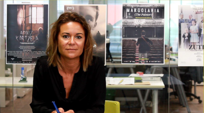 Los productores Cristina Fraile, Cristina Hergueta y Carlos Pardo Ros, candidatos españoles del programa Match Me! 2021 del Festival de Locarno