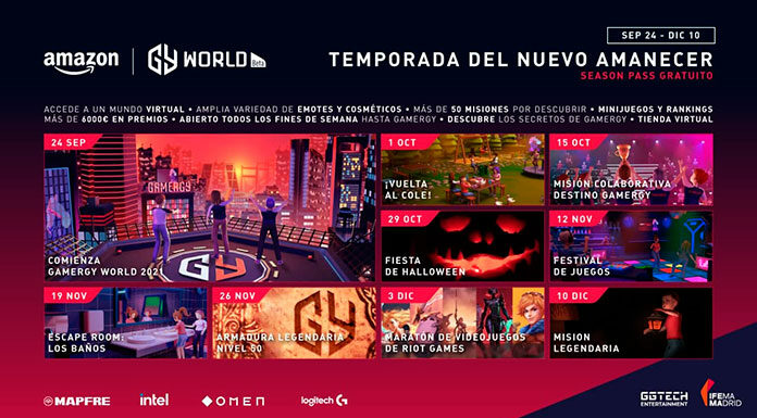 En marcha el nuevo juego web Amazon Gamergy World Amazon Gamergy