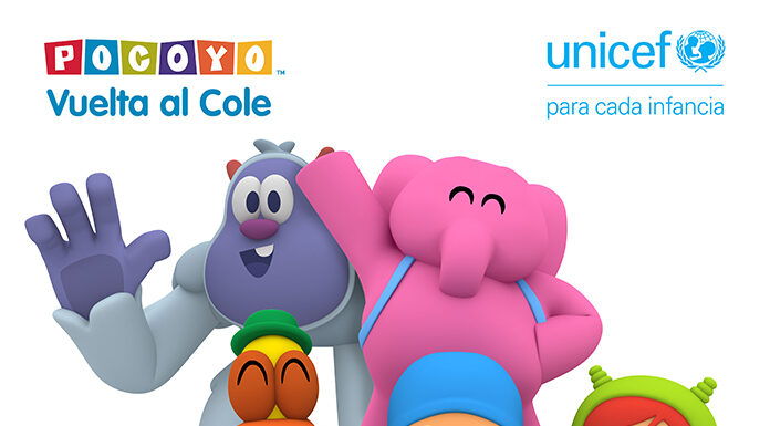 Pocoyó-Zinkia y UNICEF España firman un acuerdo para promover los derechos de la infancia