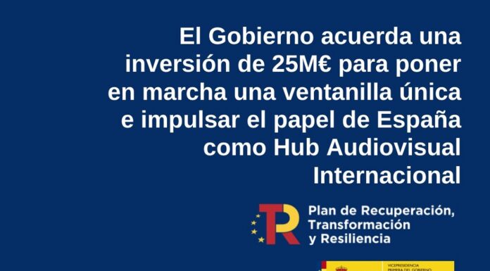 ICEX recibe 20 millones de euros para la internacionalización audiovisual y pondrá en marcha la ventanilla única ‘Spain Audiovisual Hub Bureau’