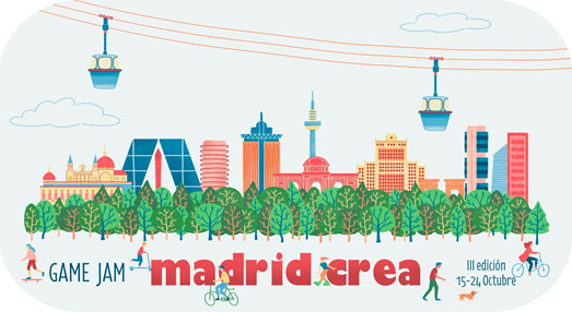 El 15 de octubre comienza la tercera edición de la Game Jam Madrid Crea