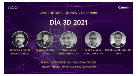 Vuelve de manera presencial El Día 3D de SGO, con el foco en la producción audiovisual en entornos virtuales