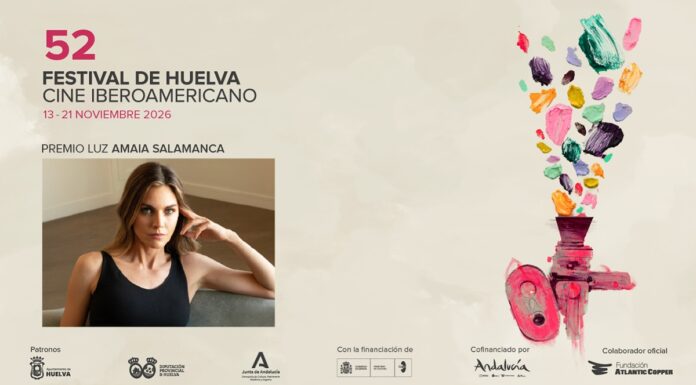 La actriz Amaia Salamanca, Premio Luz del 52º Festival de Cine Iberoamericano de Huelva Festival de Cine Iberoamericano de Huelva